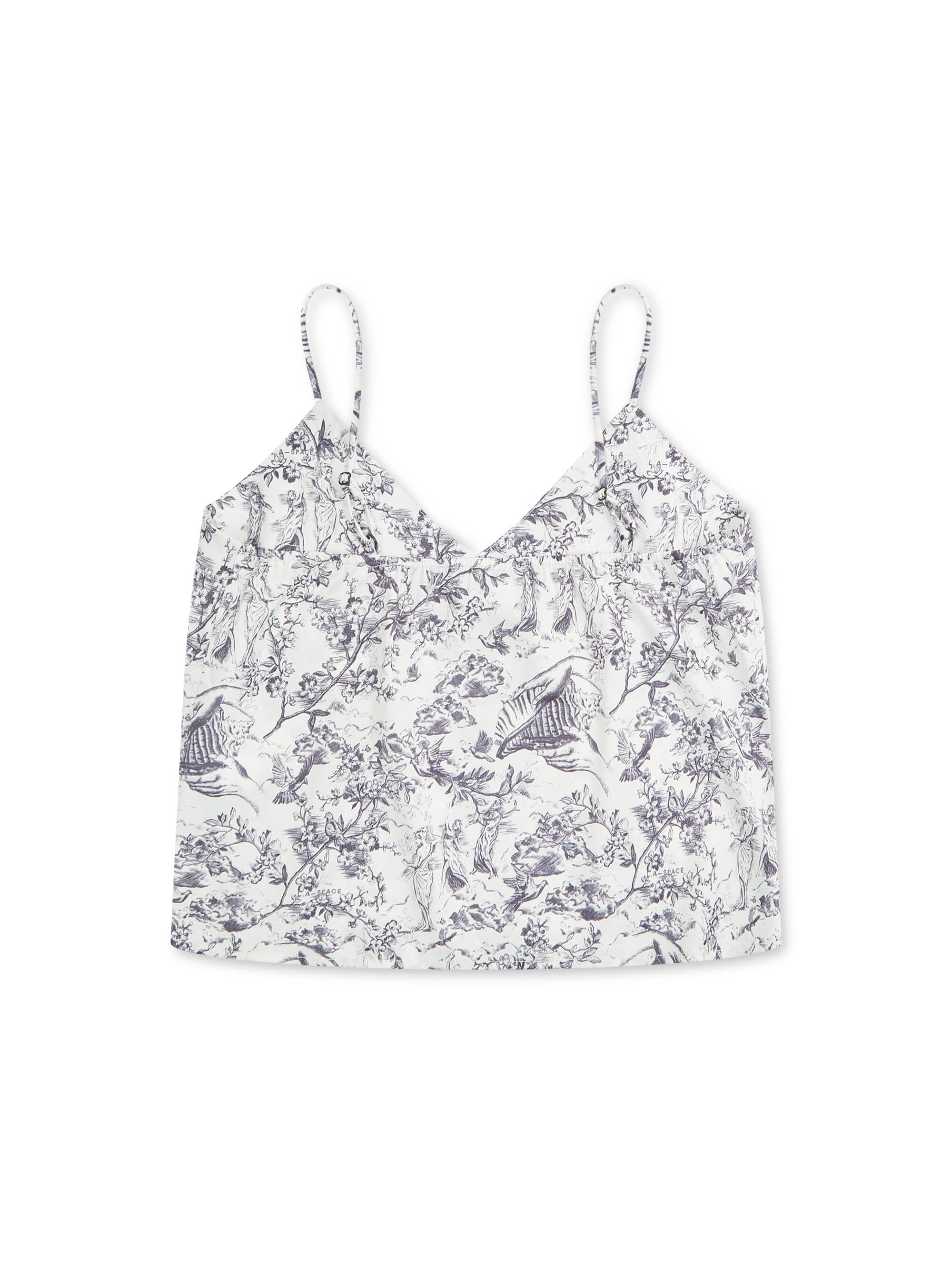 L.A-S SIGNATURE TOILE 6-PIECE CAMI SET GIFTSET WHITE MULTI - Image 8