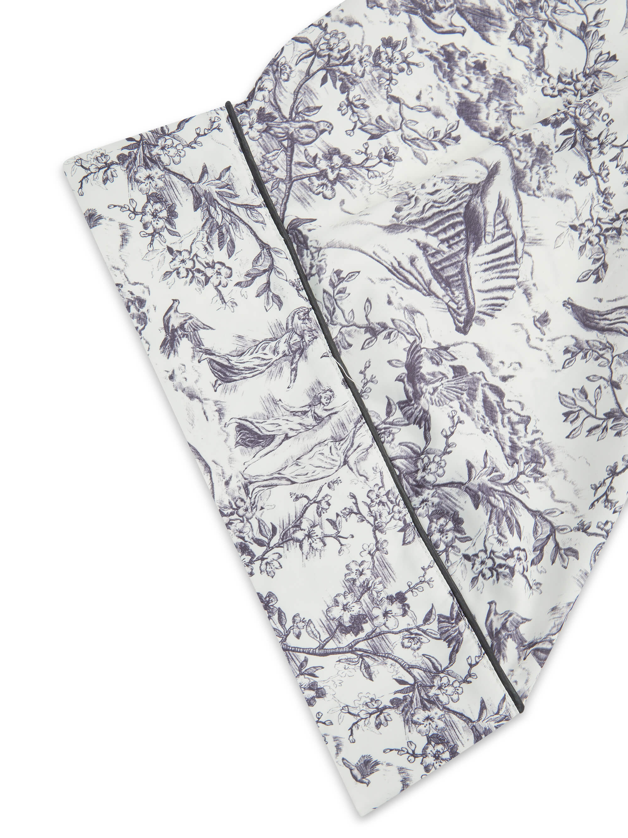 L.A-S SIGNATURE TOILE ROBE WHITE MULTI - Image 12